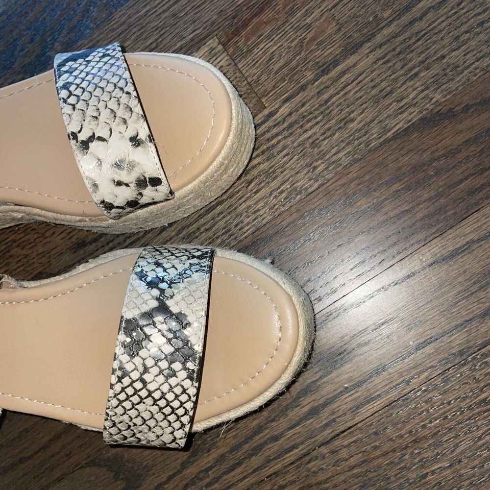 Steve Madden Fifer Python Snake Print Espadrille … - image 6